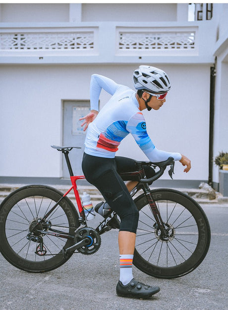 Skull Monton Paint Brush Long Sleeve Jersey | The Bike Affair