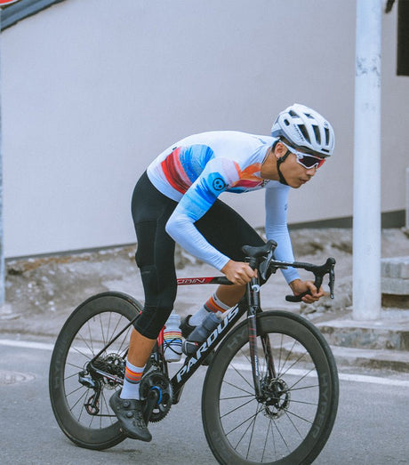 Skull Monton Paint Brush Long Sleeve Jersey | The Bike Affair