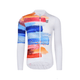 Skull Monton Paint Brush Long Sleeve Jersey | The Bike Affair