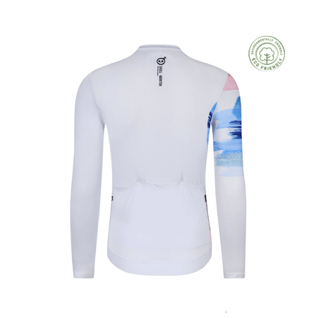 Skull Monton Paint Brush Long Sleeve Jersey | The Bike Affair
