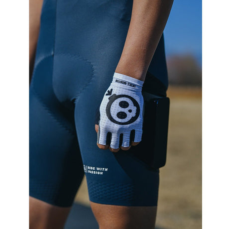 Skull Monton SKMT Half Finger Gloves | The Bike Affair