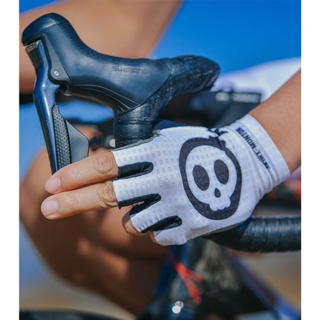 Skull Monton SKMT Half Finger Gloves | The Bike Affair