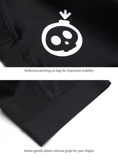 Skull Monton SKxMT Cycling Bibshorts | The Bike Affair
