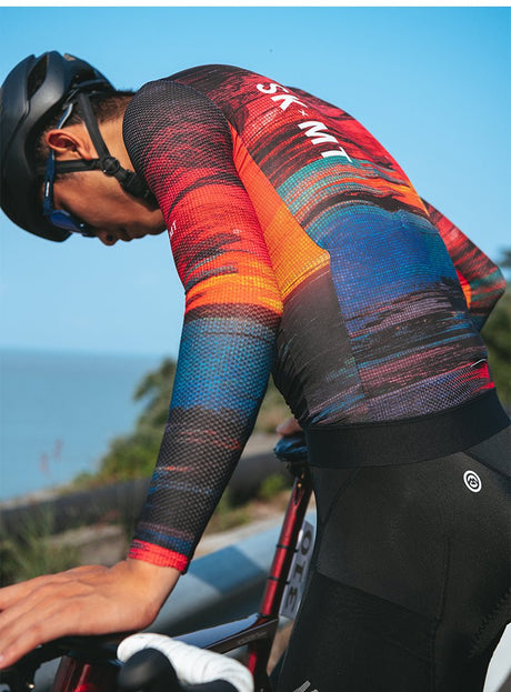 Skull Monton Sunset Long Sleeve Jersey | The Bike Affair