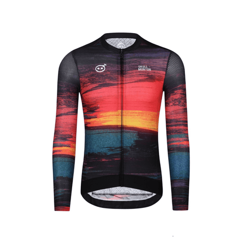 Skull Monton Sunset Long Sleeve Jersey | The Bike Affair