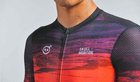 Skull Monton Sunset Long Sleeve Jersey | The Bike Affair