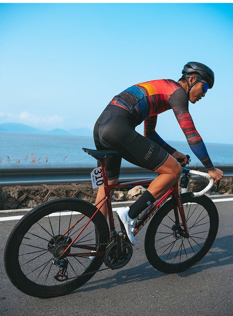 Skull Monton Sunset Long Sleeve Jersey | The Bike Affair