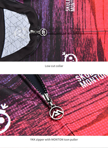 Skull Monton Sunset Long Sleeve Jersey | The Bike Affair