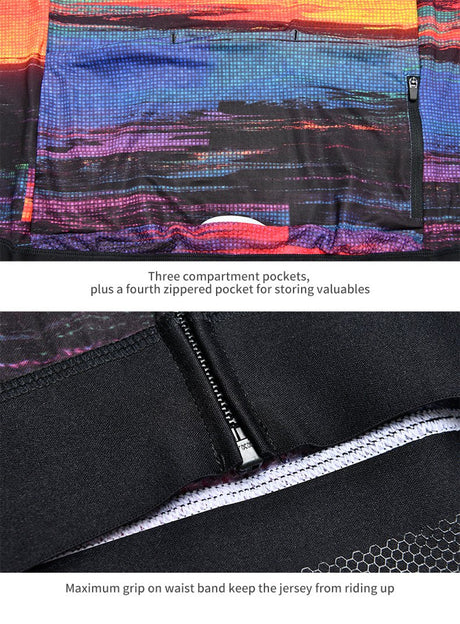 Skull Monton Sunset Long Sleeve Jersey | The Bike Affair