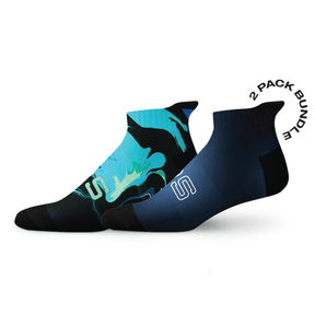 Sox Acid Wash Tab Combo Socks (Pack of 2) | The Bike Affair