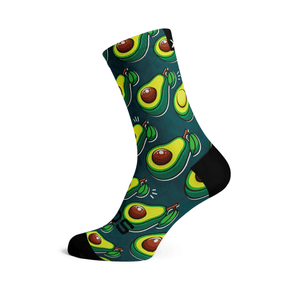 Sox Avocado Running Crew Socks | The Bike Affair