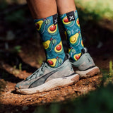 Sox Avocado Running Crew Socks | The Bike Affair