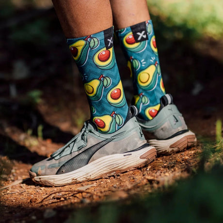 Sox Avocado Running Crew Socks | The Bike Affair