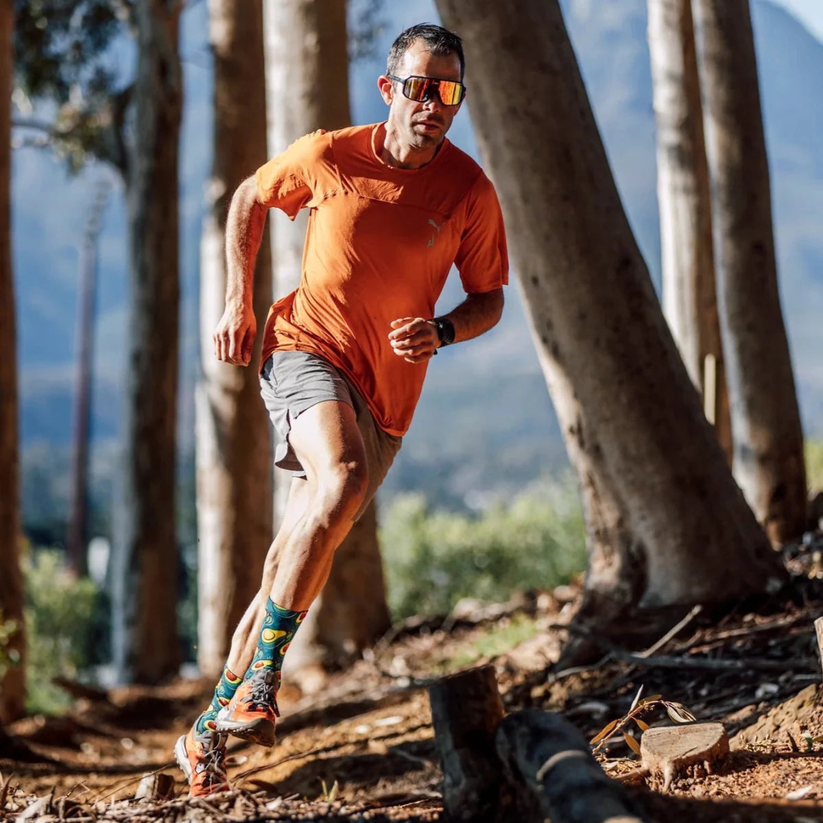Sox Avocado Running Crew Socks | The Bike Affair