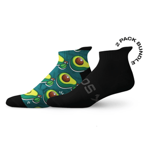 Sox Avocado Tab Combo Socks (Pack of 2) | The Bike Affair
