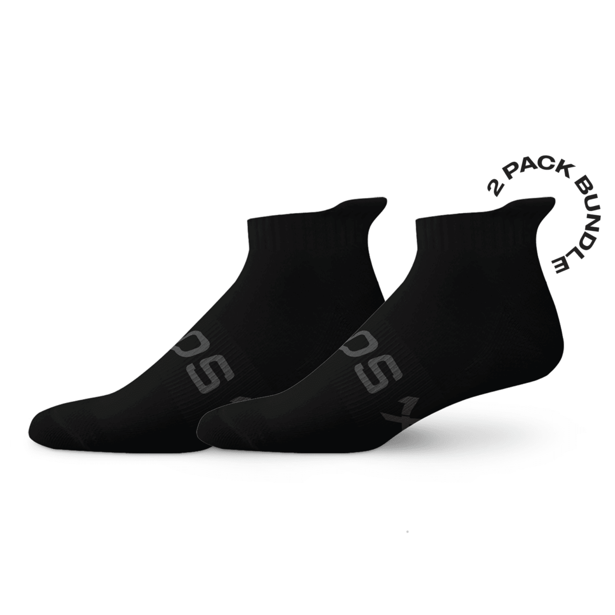 Sox Classic Black Tab Combo Socks (Pack of 2) | The Bike Affair
