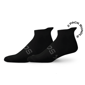 Sox Classic Black Tab Combo Socks (Pack of 2) | The Bike Affair