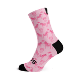 Sox Dalahorses Pink Crew Socks | The Bike Affair