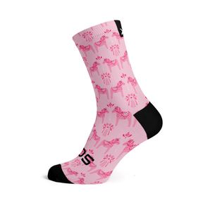 Sox Dalahorses Pink Crew Socks | The Bike Affair