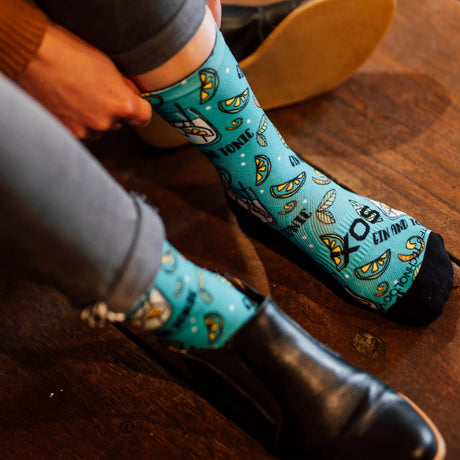 Sox Gin Casual Crew Socks | The Bike Affair
