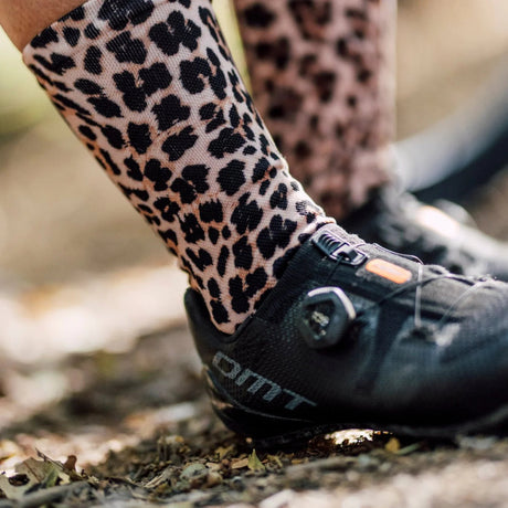 Sox Golden Leopard Casual Crew Socks | The Bike Affair