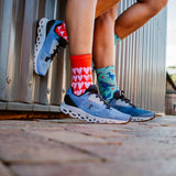 Sox Hearts Casual Crew Socks | The Bike Affair