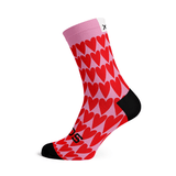 Sox Hearts Casual Crew Socks | The Bike Affair