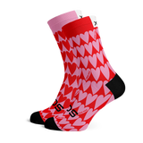 Sox Hearts Casual Crew Socks | The Bike Affair