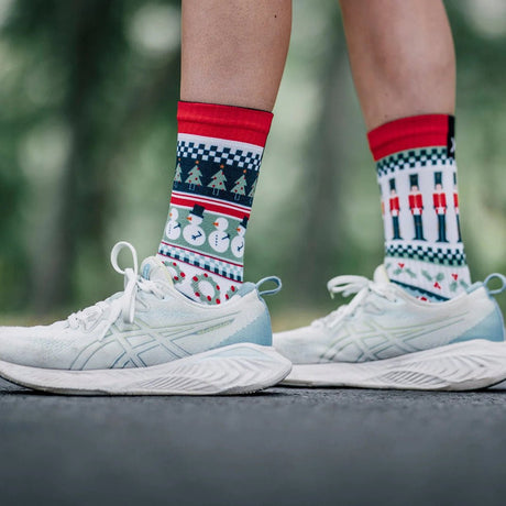 Sox Holly Jolly Nutcracker Crew Socks | The Bike Affair