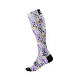 Sox Lavender Fields Equestrian Knee High Socks | The Bike Affair
