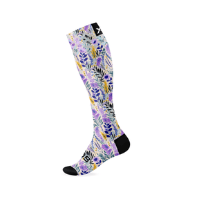 Sox Lavender Fields Equestrian Knee High Socks | The Bike Affair