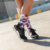Sox Love Struck Casual Crew Socks | The Bike Affair
