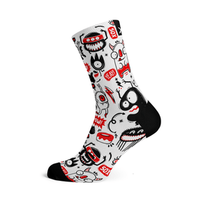 Sox Monster Casual Crew Socks | The Bike Affair