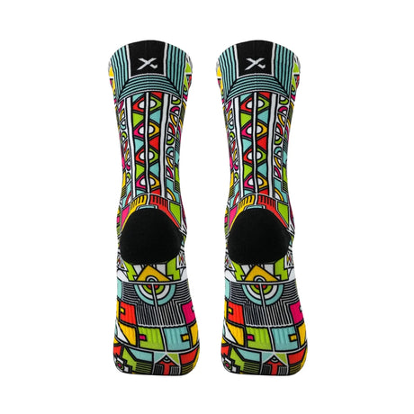 Sox Ndebele 2.0 Heritage Crew Socks | The Bike Affair