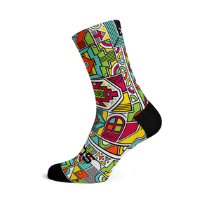 Sox Ndebele 2.0 Heritage Crew Socks | The Bike Affair