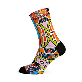 Sox Ndebele Heritage Crew Socks | The Bike Affair