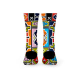 Sox Ndebele Heritage Crew Socks | The Bike Affair
