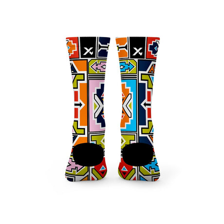 Sox Ndebele Heritage Crew Socks | The Bike Affair