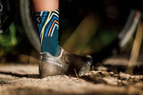 Sox Performance Teal Crew Socks | The Bike Affair