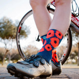 Sox Poppy Running Crew Socks | The Bike Affair
