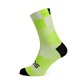 Sox Slight Green Minimalist Crew Socks | The Bike Affair