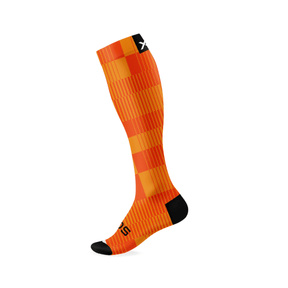 Sox Slight Orange Knee High Socks | The Bike Affair
