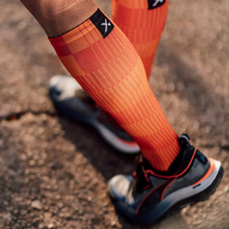 Sox Slight Orange Knee High Socks | The Bike Affair