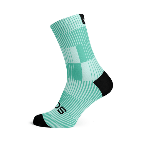 Sox Slight Turquoise Minimalist Crew Socks | The Bike Affair