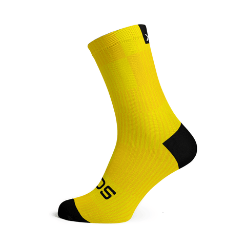 Sox Slight Yellow Minimalist Crew Socks | The Bike Affair