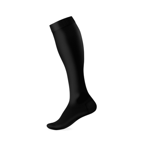 Sox Solid Black Knee High Socks | The Bike Affair