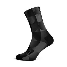 Sox Solid Charcoal Casual Crew Socks | The Bike Affair