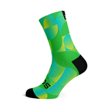 Sox Solid Green Casual Crew Socks | The Bike Affair