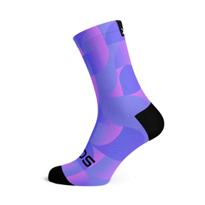 Sox Solid Purple Casual Crew Socks | The Bike Affair