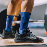 Sox Solid Royal Blue Casual Crew Socks | The Bike Affair
